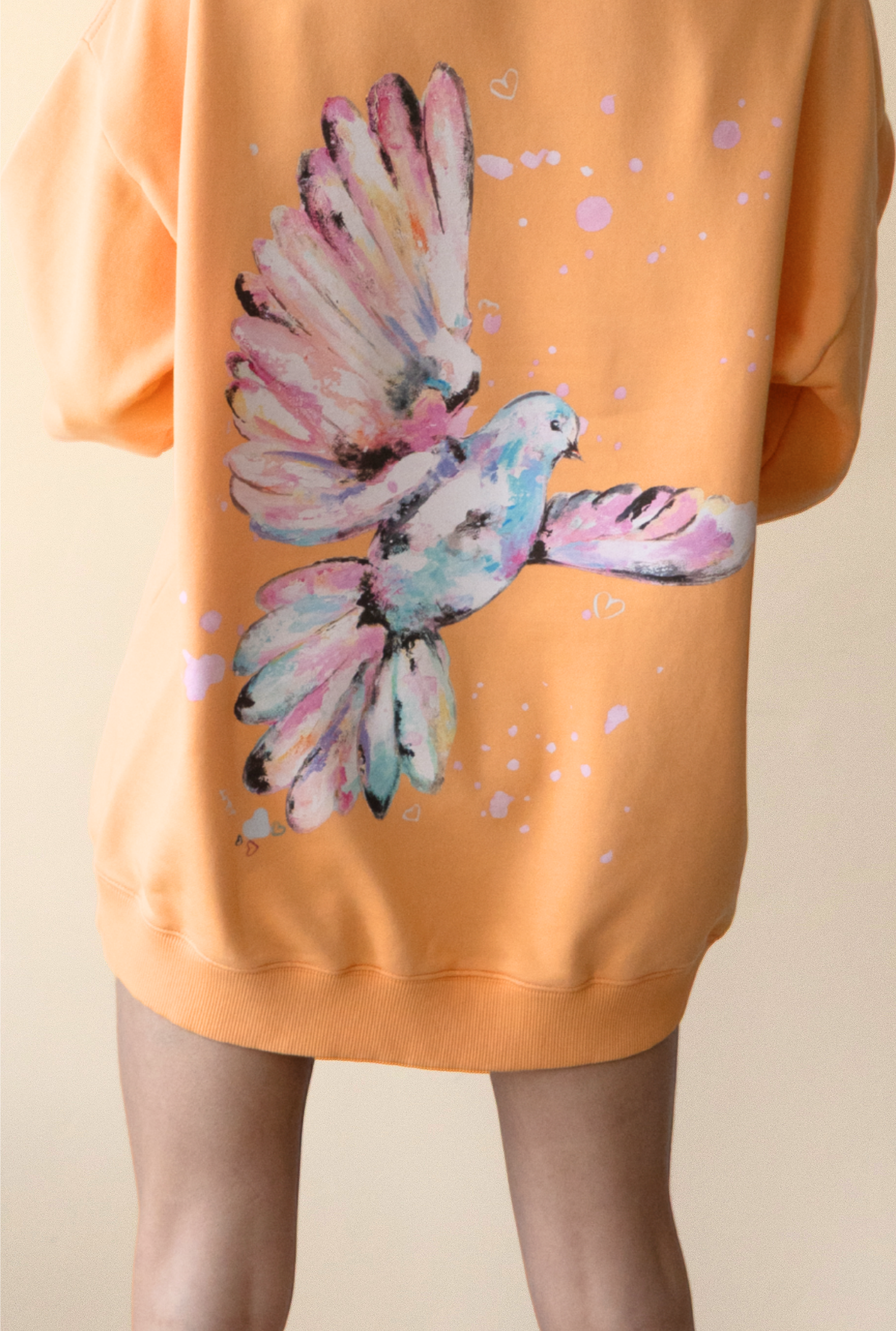 LOVE DOVE | Coral Orange