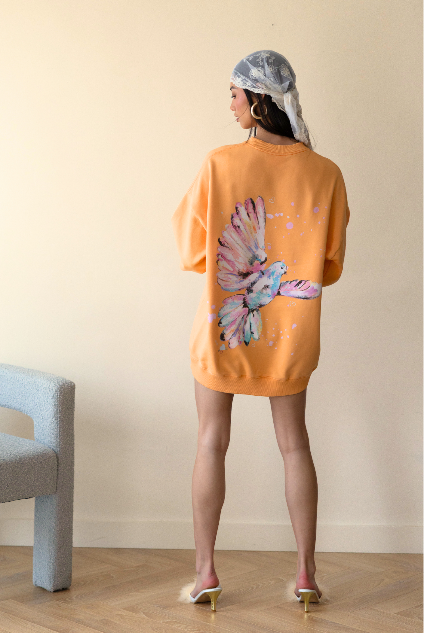 LOVE DOVE | Coral Orange